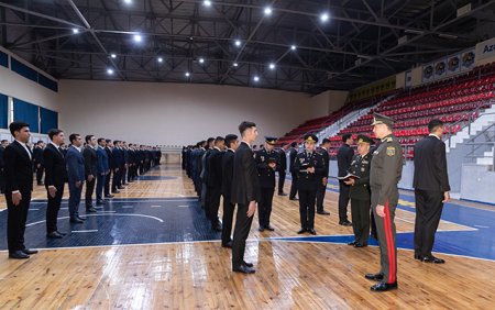 Vilayət Eyvazov polis rəislərinə tapşırıqlar verdi - Fotolar