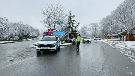 Polis gücləndirilmiş rejimdə işləyir - Fotolar