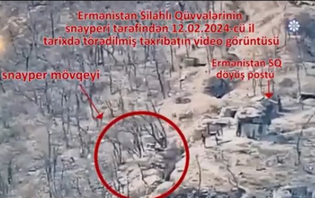 Ermənistan atəş açdı, hərbçimiz yaralandı - Həmin anın videosu