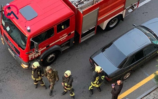 Bakıda hoteldə yanğın - Yenilənib