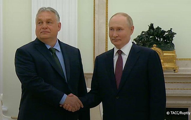 Putinlə Orban arasında danışıqlar başladı - Video - Yenilənib