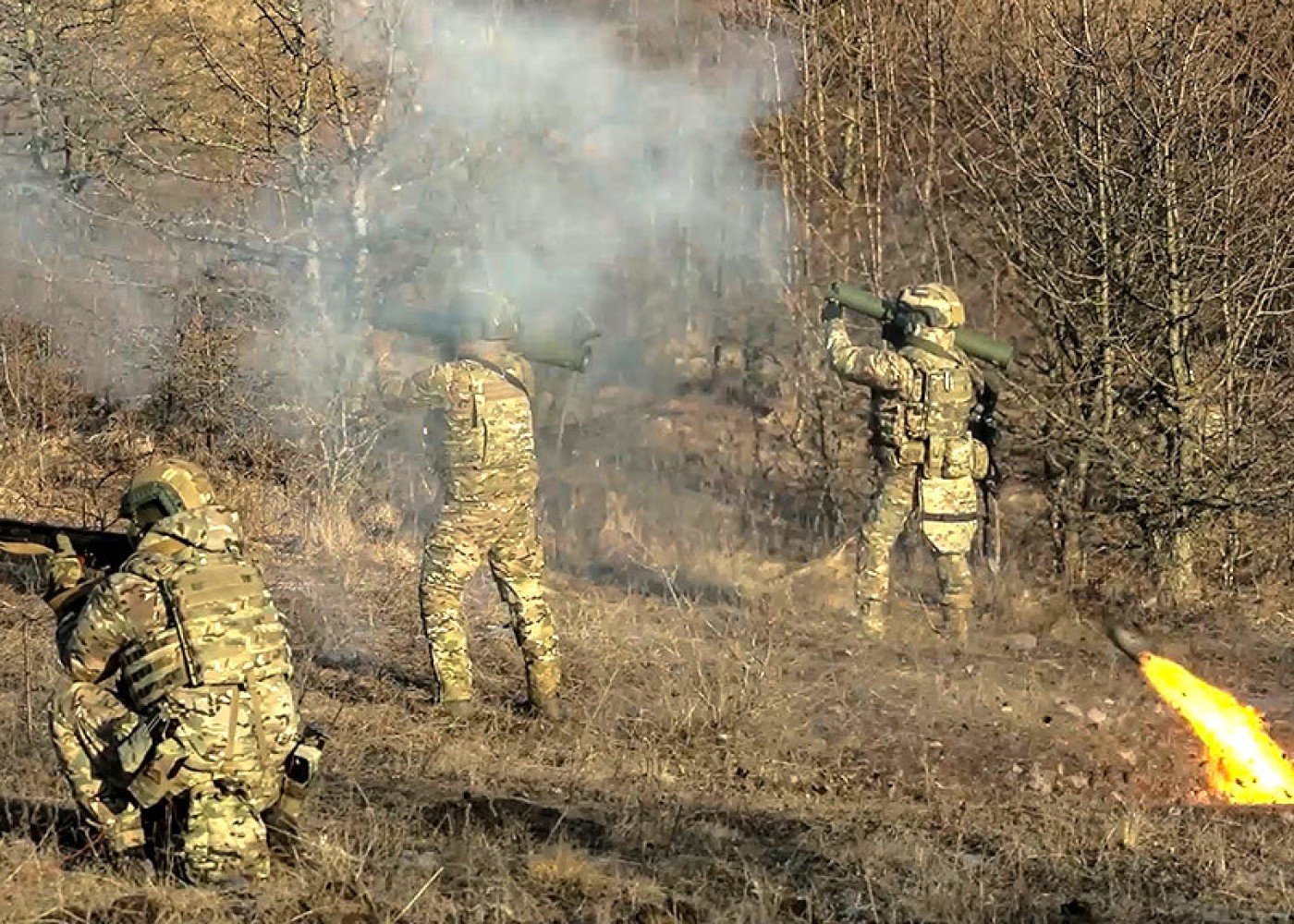 Ukrayna 11 tank və 22 zirehli texnika ilə Kurska hücum etdi