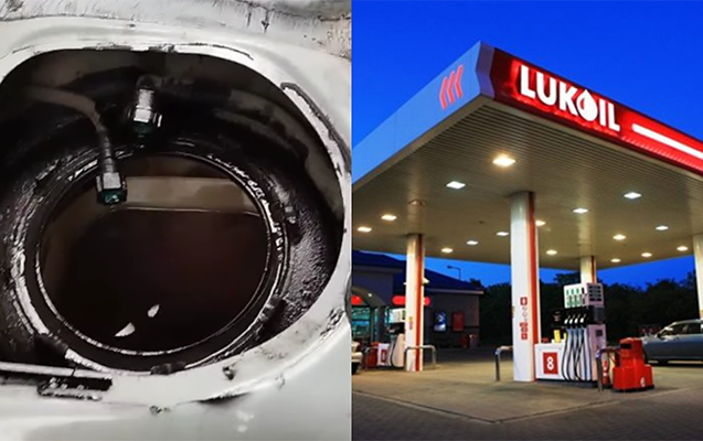 “Lukoil”da benzin yerinə su vurublar” - Video